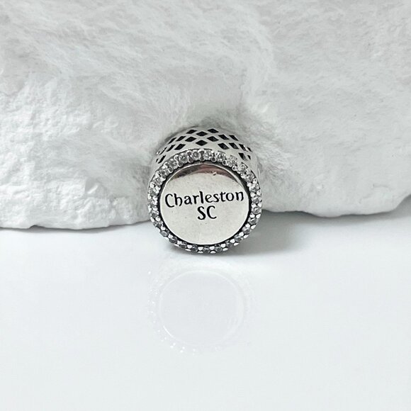 Pandora Charleston SC Exclusive Bead Charm S925 Silver Charm - Picture 3 of 3
